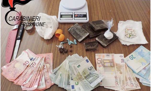 Carabinieri Frosinone arresto per droga Carabinieri Frosinone arresto per droga