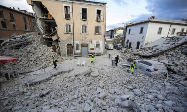 amatrice semi distrutta amatrice semi distrutta
