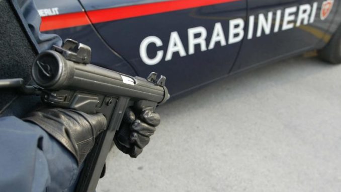 carabinieri mitraglietta