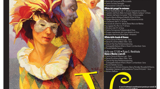 Manifesto carnevale del Liri 2017 Manifesto carnevale del Liri 2017
