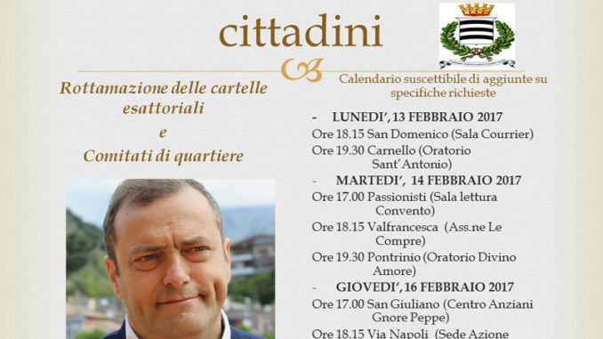 Sindaco incontra Sindaco incontra