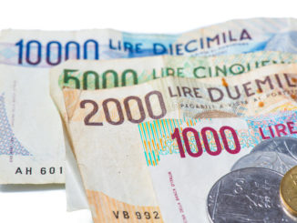 banconote dall italia lira italiana 88429299