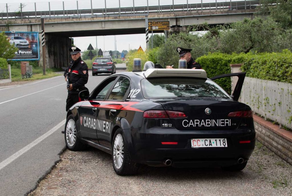 carabinieri postodiblocco
