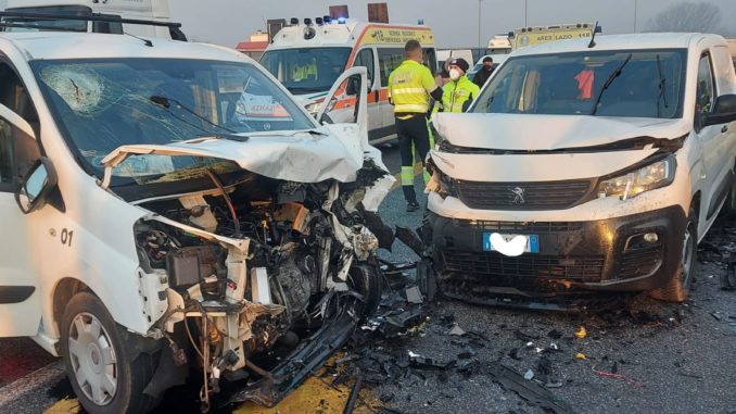 Foto sinistro autostrada