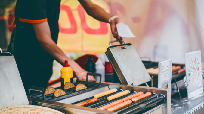 street food. food truck