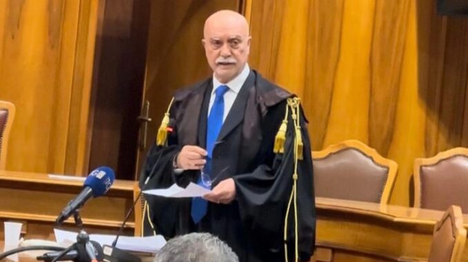 Procuratore-Cassino ott. Carlo Fucci, nuovo Procuratore Capo della Repubblica presso il Tribunale di Cassino.